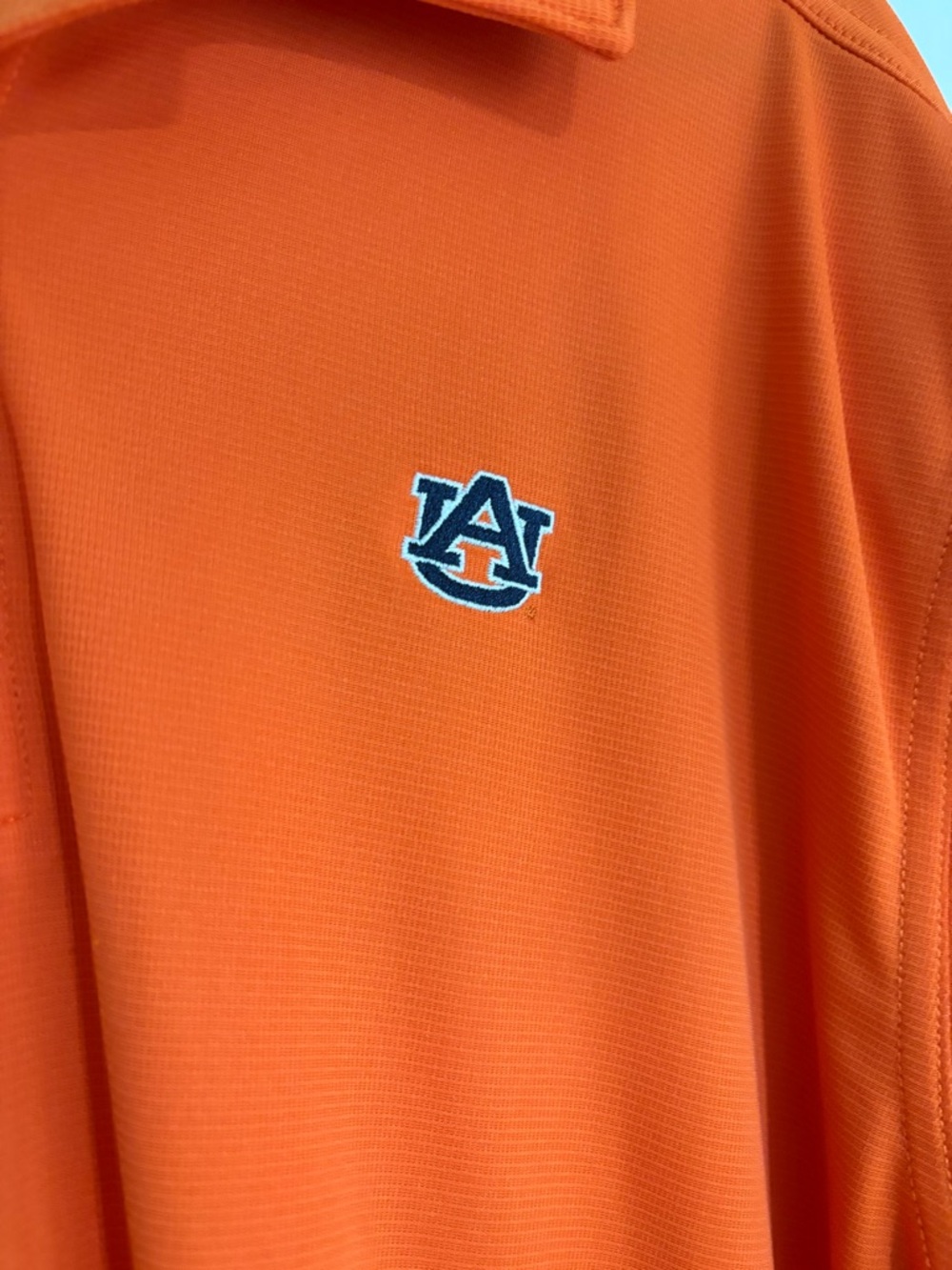 Cutter & Buck Auburn Orange Polo Shirt
